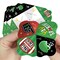 Big Dot of Happiness The Big Game - Football Party Cootie Catcher Game - Prediction Fortune Tellers - Set of 12